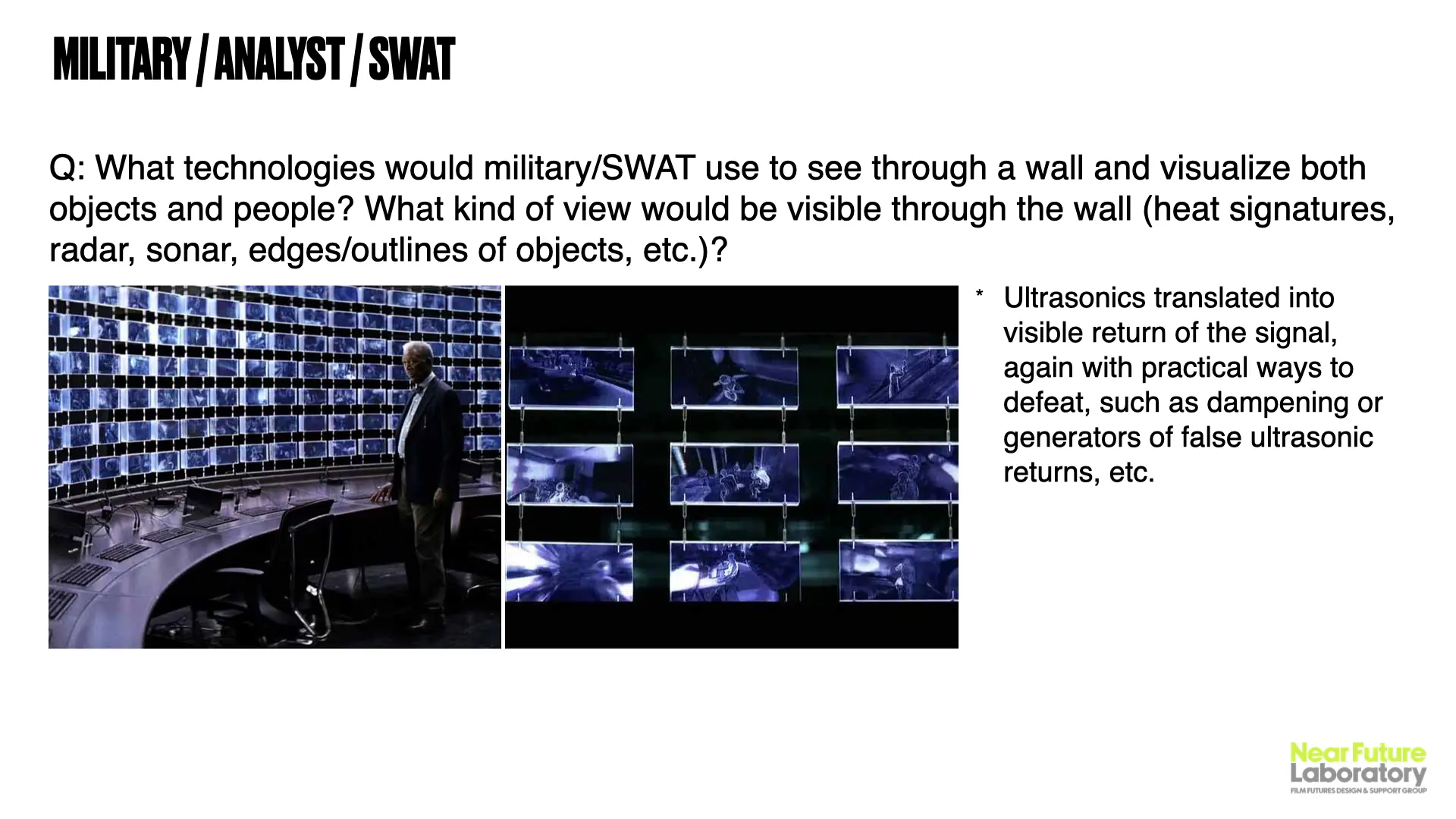 Image from the Near Future Laboratory project where Julian Bleecker was a Futurist Technical Consultant on the Netflix film by Brad Peyton, 'Atlas'